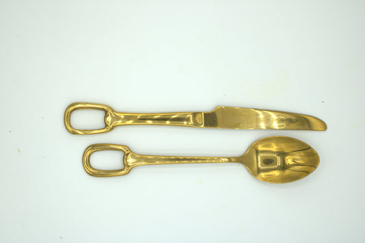 Gold Ring Silverware